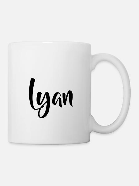 Vorname Lyan - Tasse - Weiß