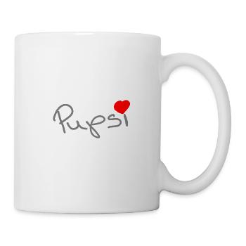 Pupsi - Tasse - Weiß - Rechts