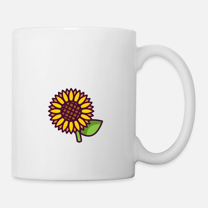 Tournesol - Mug blanc - blanc