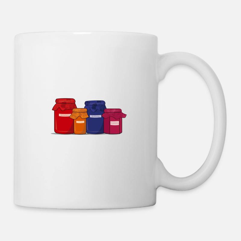 confiture - Mug blanc - blanc