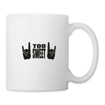Trop sucré - Mug blanc - blanc - Droite