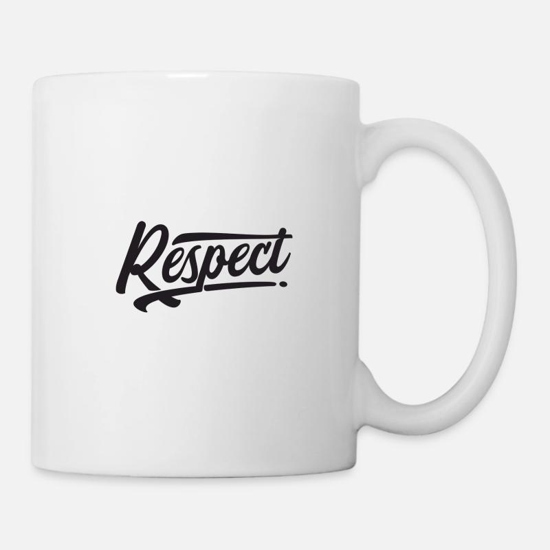 Respect - Equality / LGBTQ / Black Lifes Matter - Mug - white