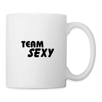 Team Sexy - Tasse - Weiß - Rechts