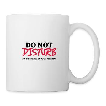Do not disturb - Mug - white - Right
