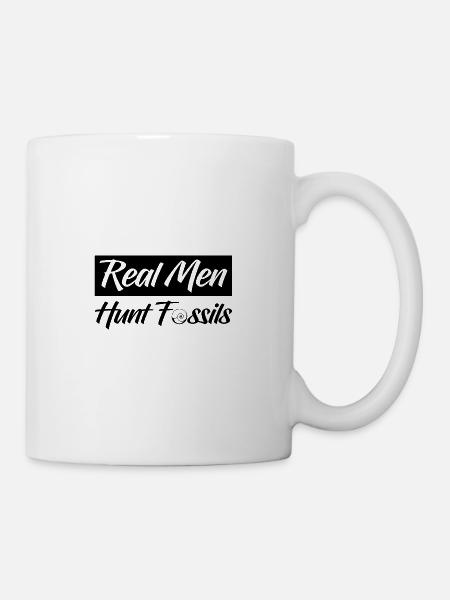 Paläontologie - Tasse - Weiß