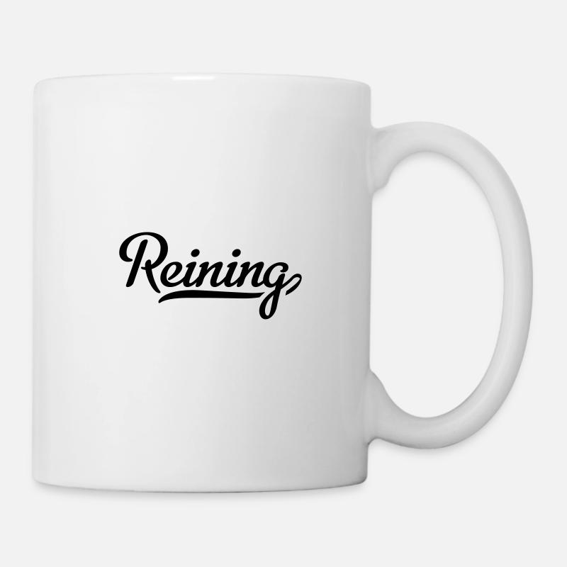 reining - Tasse - Weiß