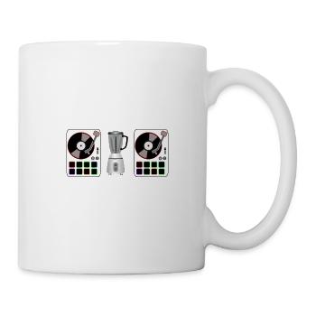 DJ Controller mit Mixer - Tasse - Weiß - Rechts