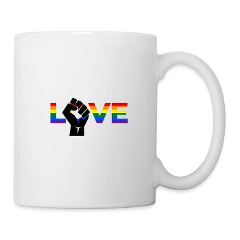 Love LGBT - Mug - white - Right