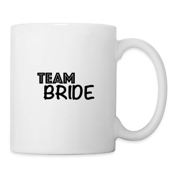 Team Bride - Tasse - Weiß - Rechts