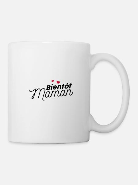 Bientôt maman - Mug blanc - blanc