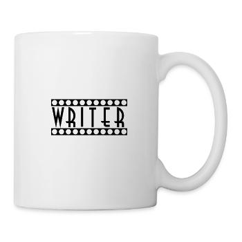 Schriftsteller - Tasse - Weiß - Rechts