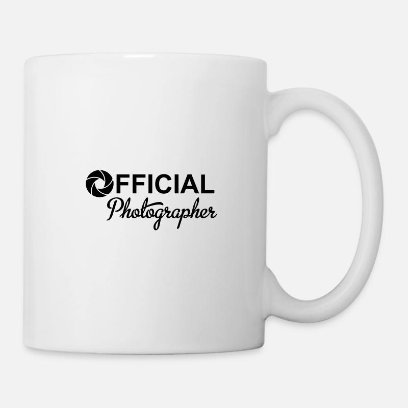 Fotograf - Tasse - Weiß