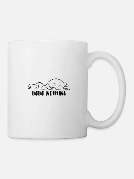 Dodo nothing - Tasse - Weiß