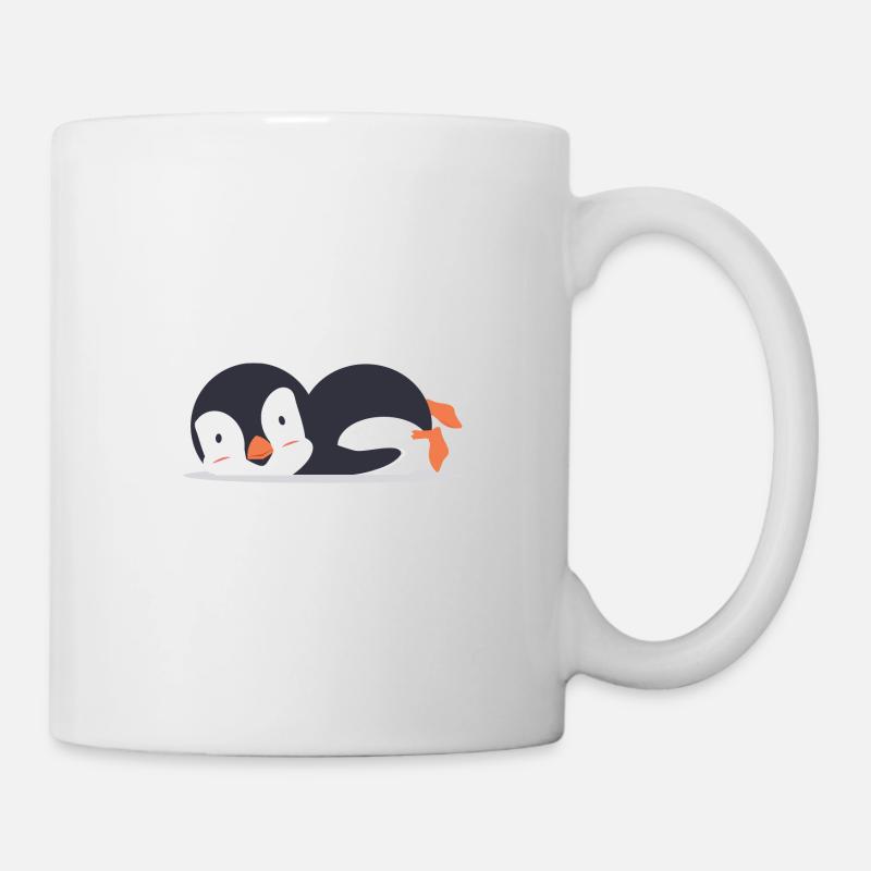 Pingouin - Mug blanc - blanc