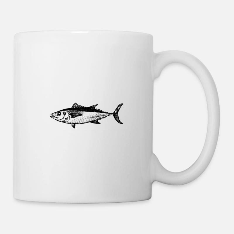 Thunfisch - Tasse - Weiß