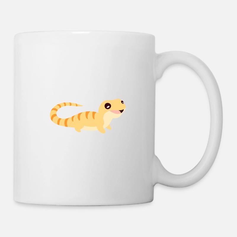 Süße Eidechse - Tasse - Weiß