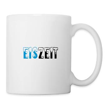 Eiszeit Schriftzug - Tasse - Weiß - Rechts