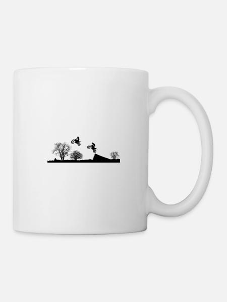 Enduro - Motocross - Mug - white