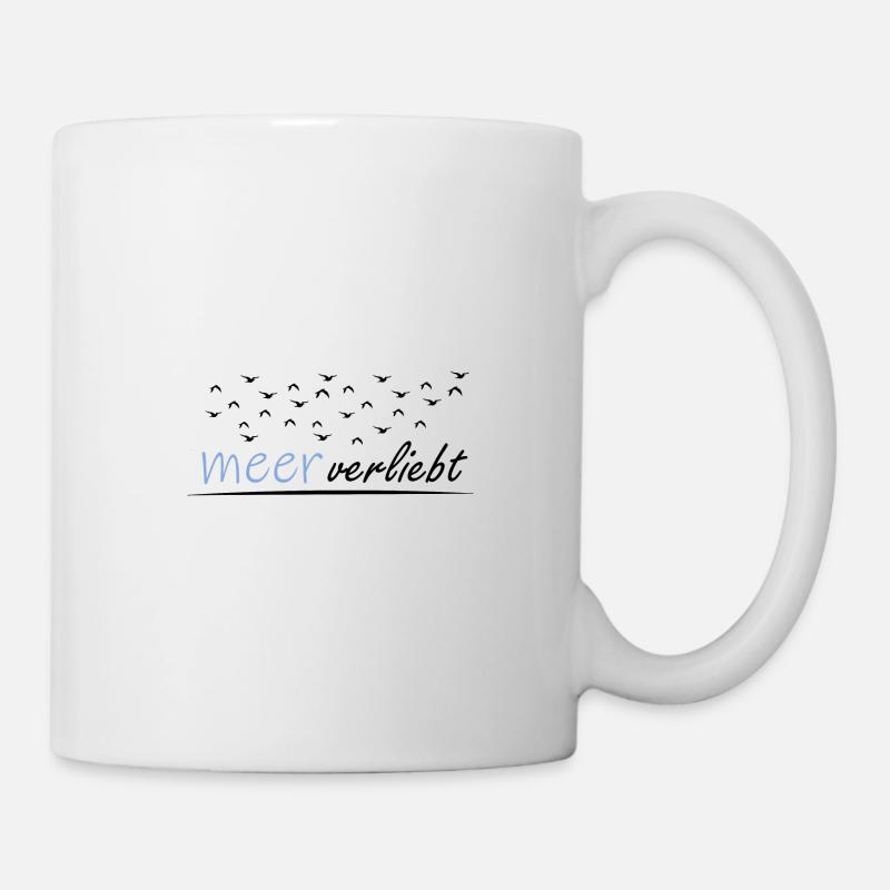 meerverliebt - Tasse - Weiß