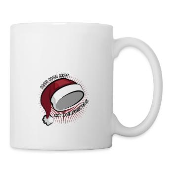 chapeau de père Noël - Mug blanc - blanc - Droite
