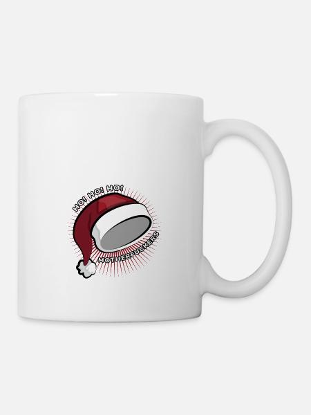 weihnachtsmütze - Tasse - Weiß