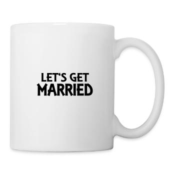 Let's get married - Mug - white - Right