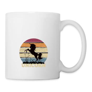 Licorne - Mug blanc - blanc - Droite