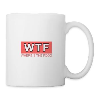WTF? Where is the food? - Mug - white - Right