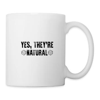 D20 Dice Fantasy Jeu de rôle Cadeau de jeu de rôle - Mug blanc - blanc - Droite