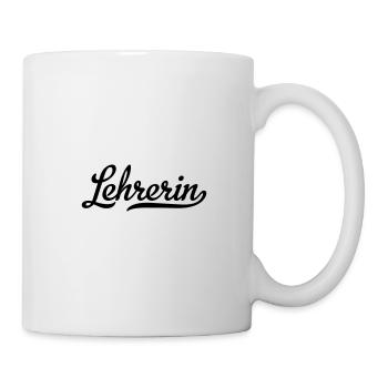 Lehrerin - Tasse - Weiß - Rechts
