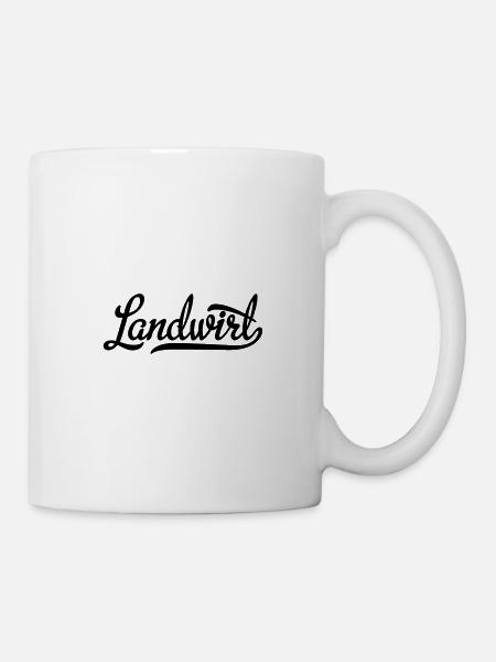 landwirt - Tasse - Weiß