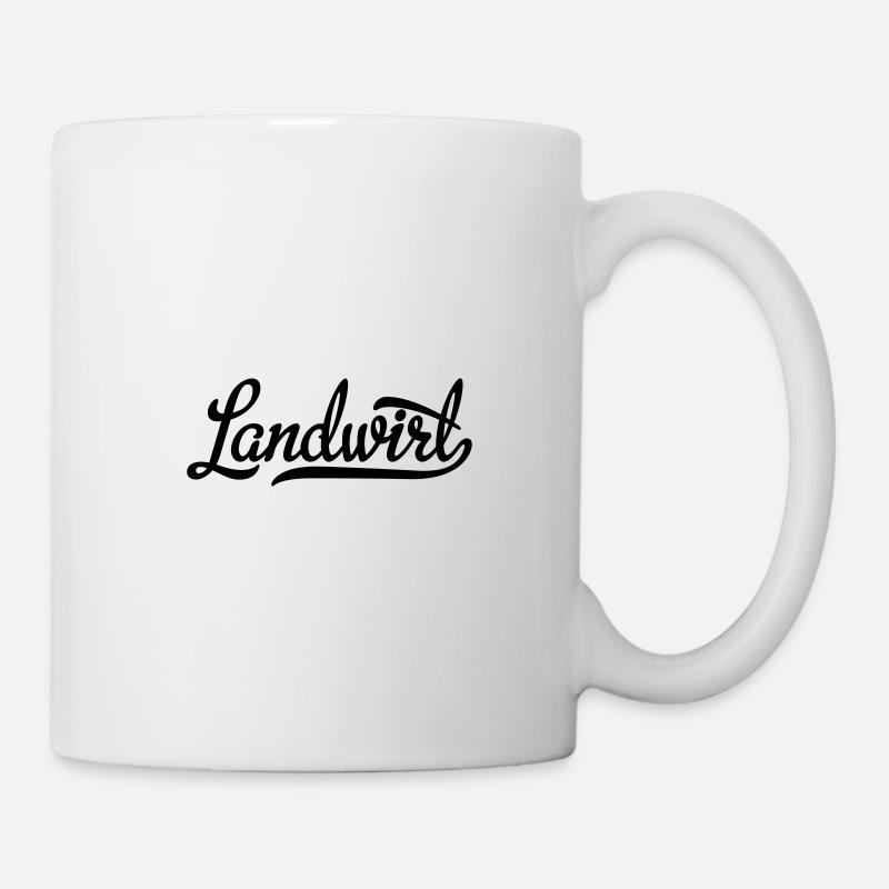 landwirt - Tasse - Weiß