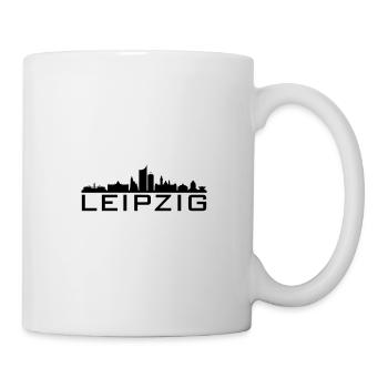 LEIPZIG Saxe Allemagne Skyline Ville - Mug blanc - blanc - Droite