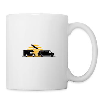 CAMPER BUS CAMPING-CAR Voiture - Mug blanc - blanc - Droite