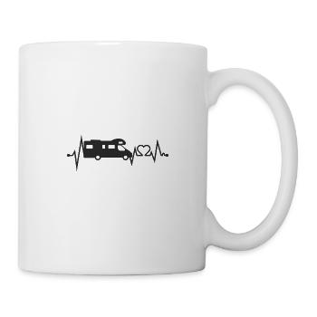 Camping-car ECG camping-car camping-car drôle - Mug blanc - blanc - Droite