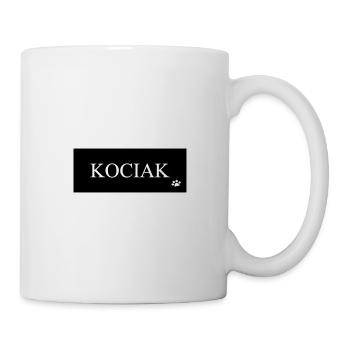 DZ0002 Kitten inscription paw - Mug - white - Right