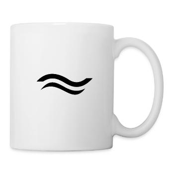 Finn Dinghy Klassenzeichen - Tasse - Weiß - Rechts