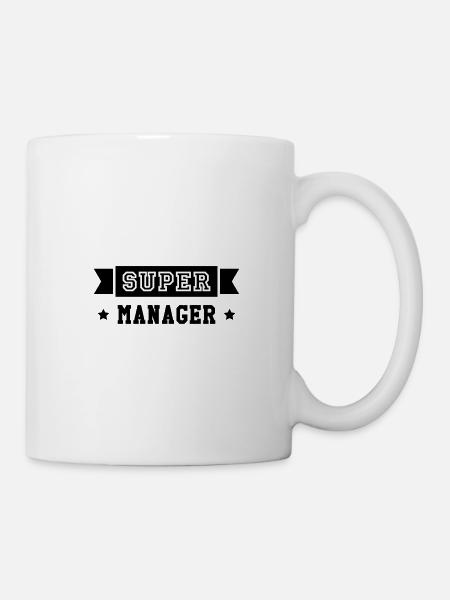Super Manager - Mug blanc - blanc