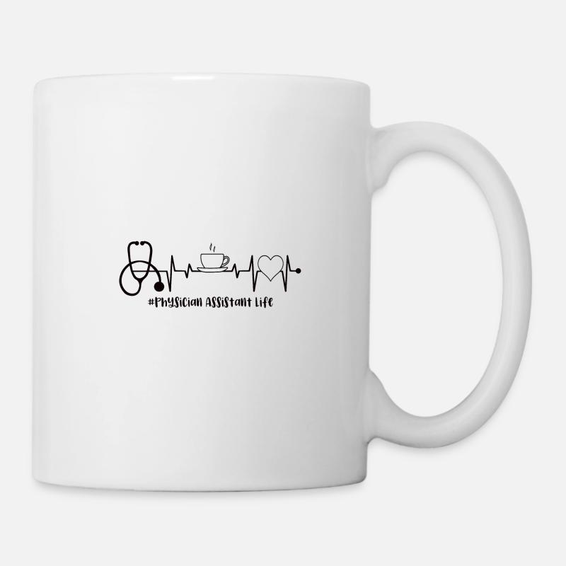 Arzthelferin Krankenpflegerin Arztpraxis Assistent - Tasse - Weiß
