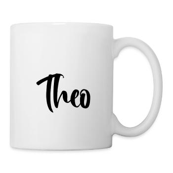 Name - Theo - Tasse - Weiß - Rechts