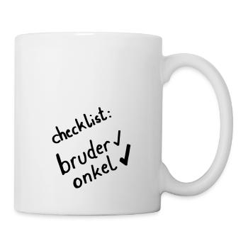 094 onkel - Tasse - Weiß - Rechts