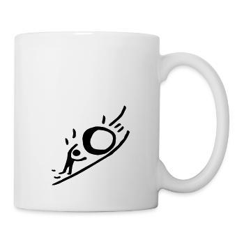 215 pierre - Mug blanc - blanc - Droite