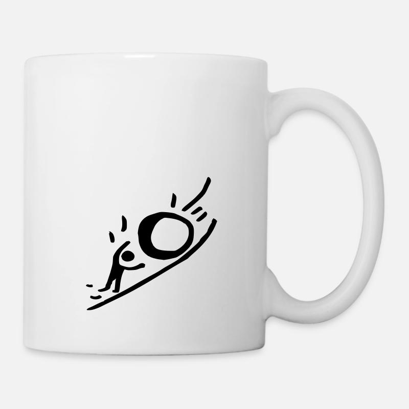 215 pierre - Mug blanc - blanc