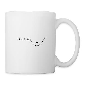 cancer du sein - Mug blanc - blanc - Droite