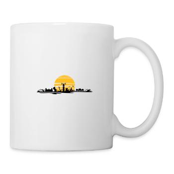RÜGEN ÎLE D’OSTEE Phare Emblème - Mug blanc - blanc - Droite