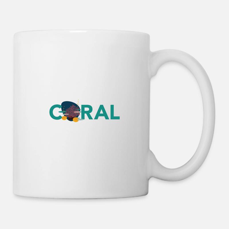 Coral Reef - Tasse - Weiß
