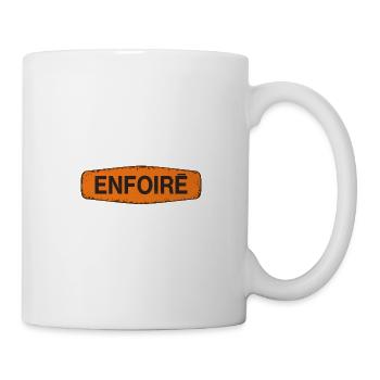enfoire insult humor panel 505 w - Mug - white - Right
