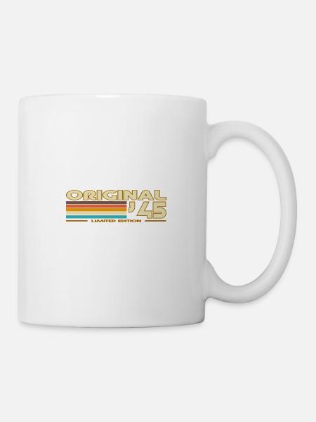 Original45 Rainbow Stripe Limited Edition - Tasse - Weiß