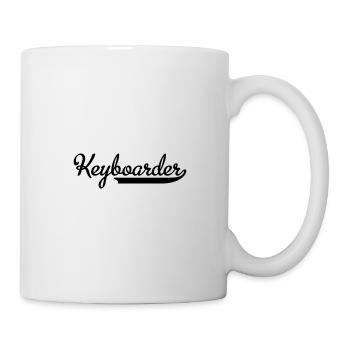 Keyboard - Tasse - Weiß - Rechts
