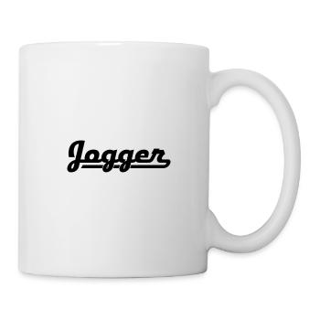 Jogger - Tasse - Weiß - Rechts